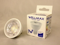 Էլ,լամպ LED Wellmax 07W (GU5,3 6500K)