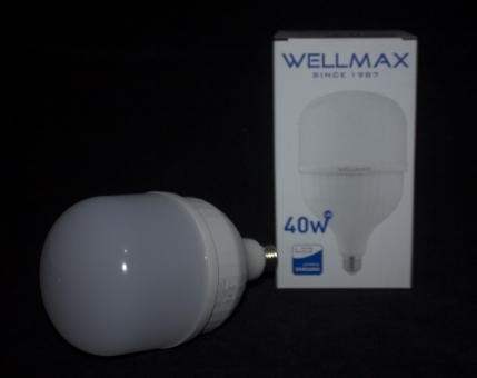 Էլ.լամպ LED Wellmax 40W (E27 6500K) 