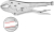 250 mm INGCO HSJP0110 with smooth lip clamp