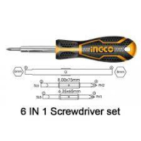 Screwdriver 6 * 1 INGCO AKISD0608