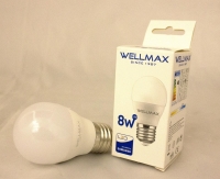 Էլ.լամպ LED Wellmax 08W (G45 6500K)