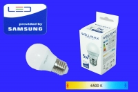 LED bulb Wellmax 05W (G45 6500K)