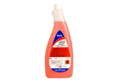 QUICK ARANCIO LIMONE-cleanser, cleanser and mattifier (750 ml.)