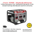 Resanta BG6500E Gasoline Generator 5500 W (Starter)